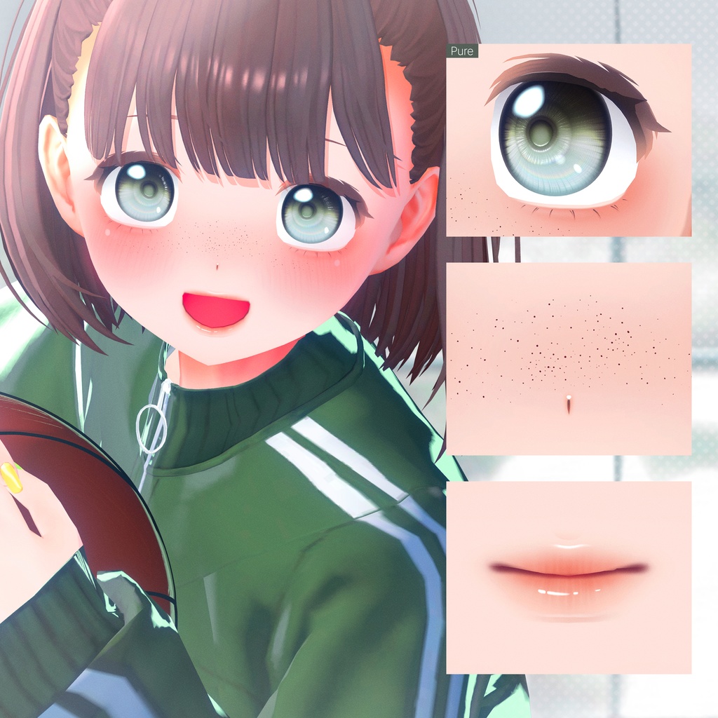 【バナナのばななちゃん】Bloom makeup texture