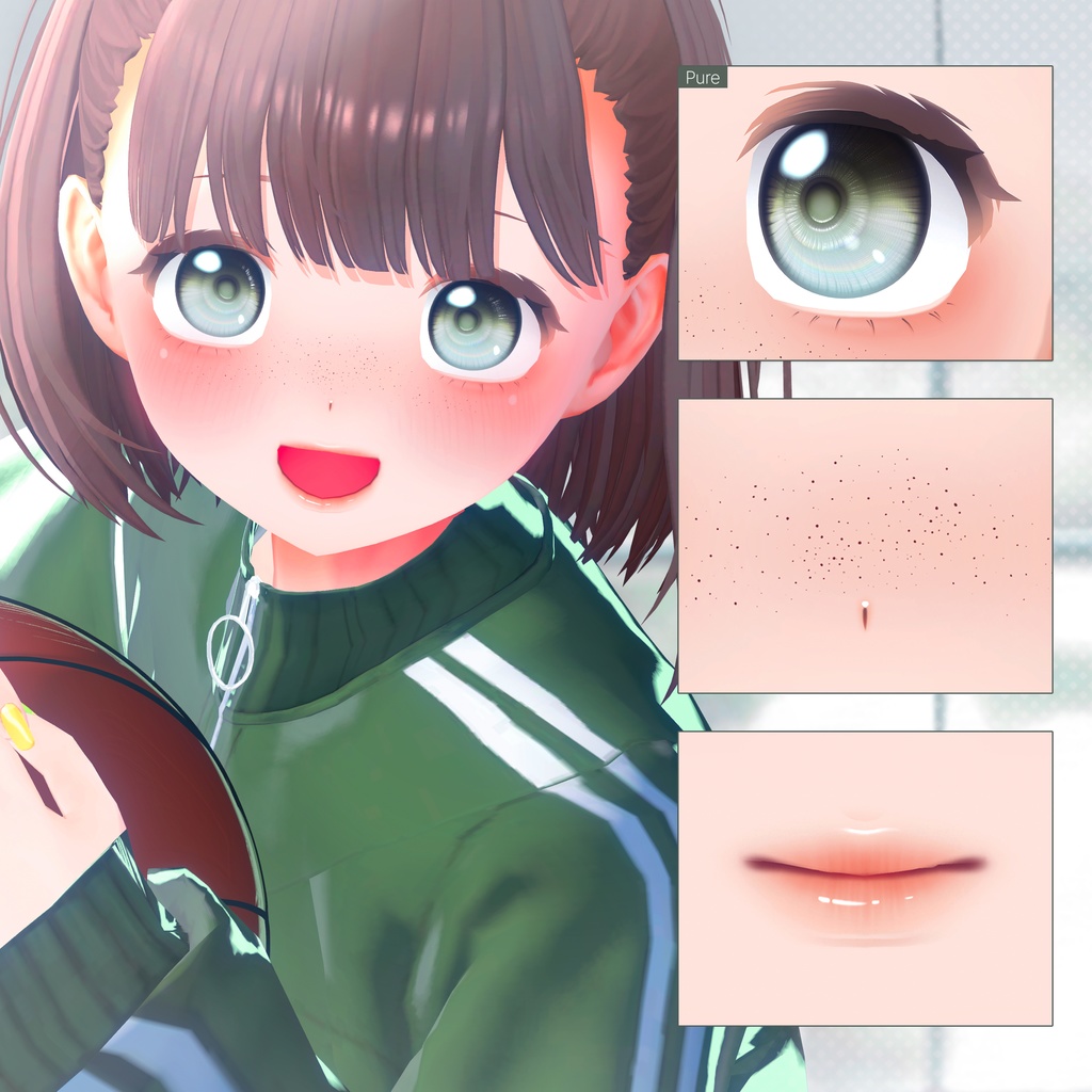 【バナナのばななちゃん】Bloom makeup texture