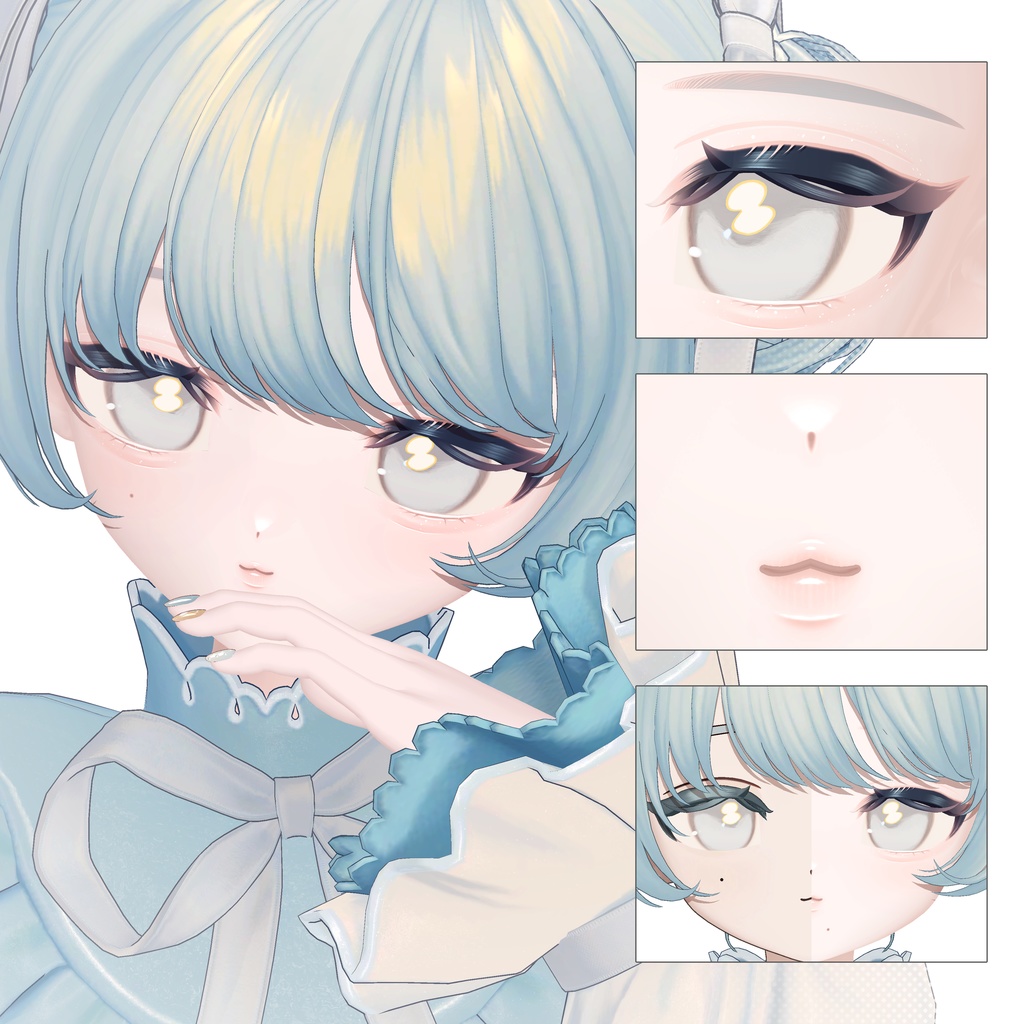 【フィユエ・Fyuett】Sylphide makeup texture