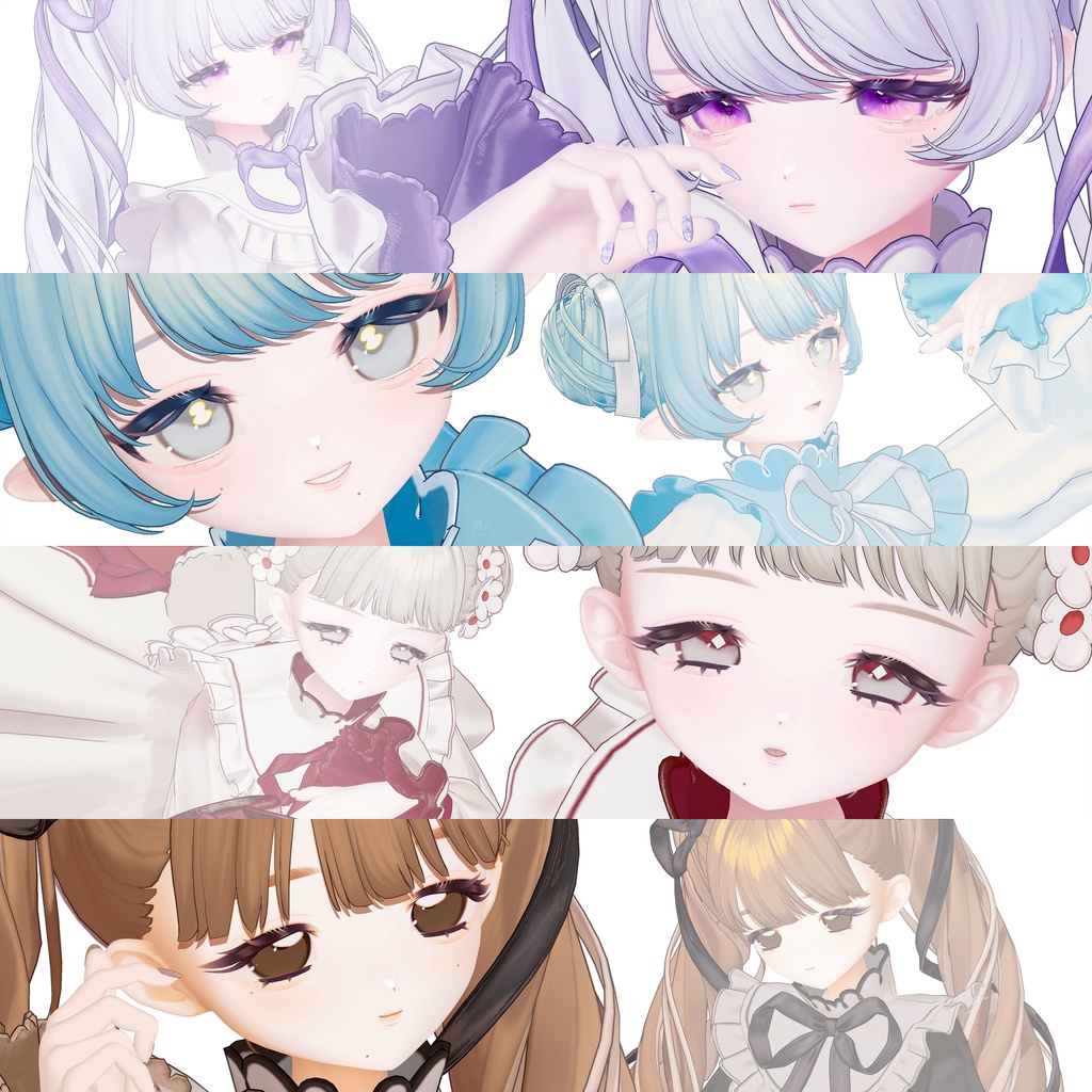 【フィユエ・Fyuett】Sylphide makeup texture