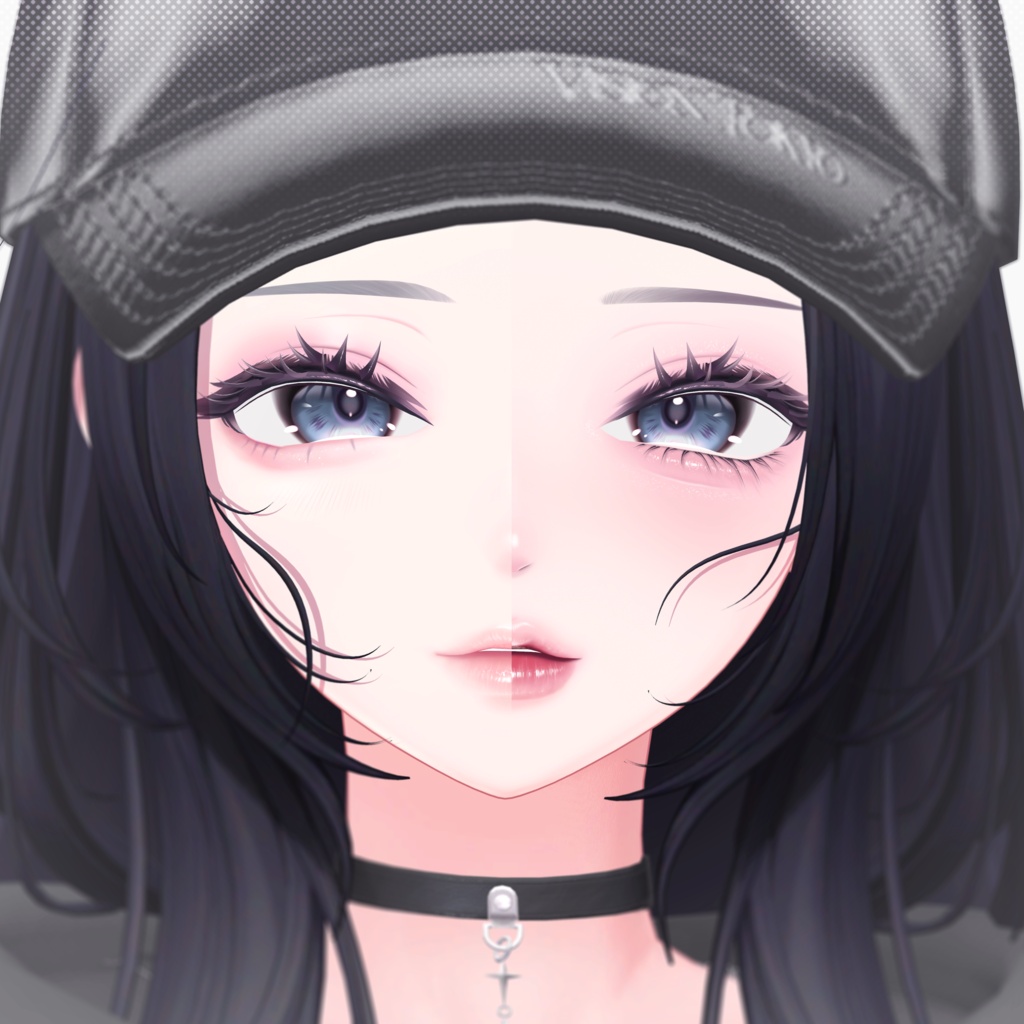 【海咲・Misaki】Glossy makeup texture