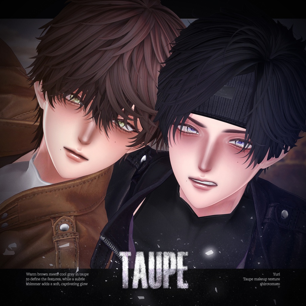 🏷️SALE【悠莉・Yuri】Taupe makeup texture