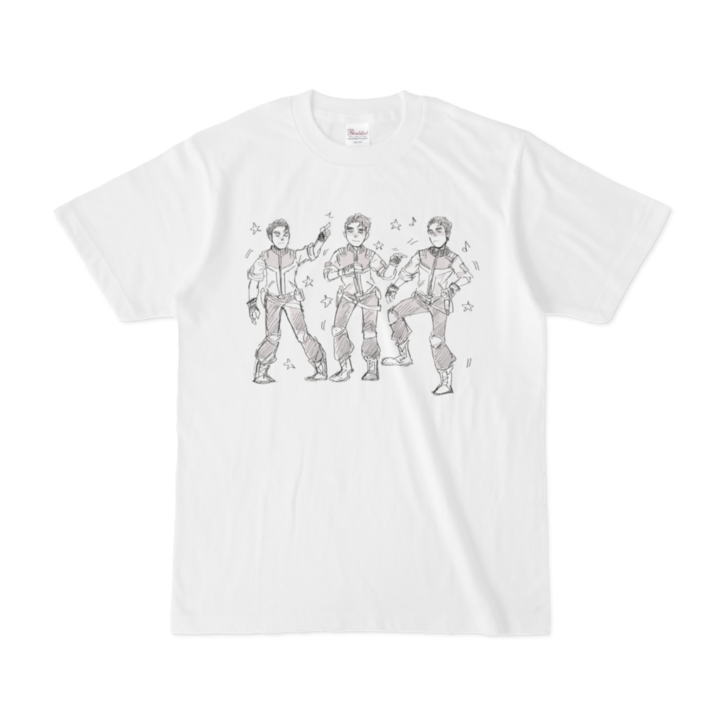 踊り狂うアンスTシャツ