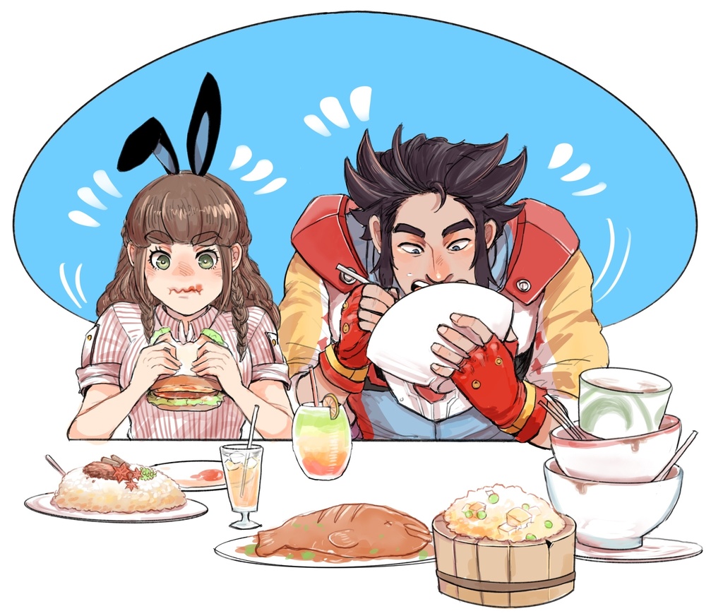 もぐもぐペンビルTシャツ