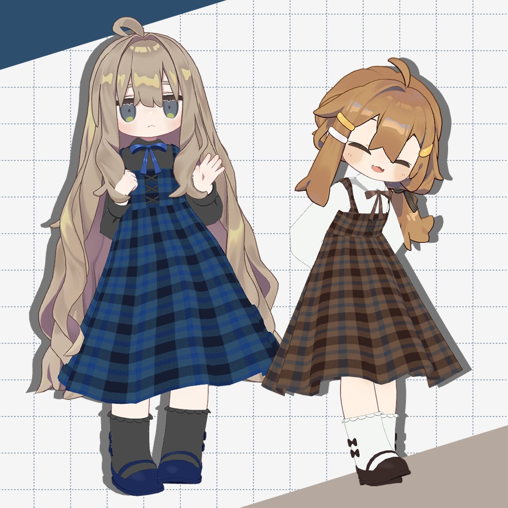 🍒SALE🍒【まめふれんず対応】 🎀CheckCherryRibbon🎀