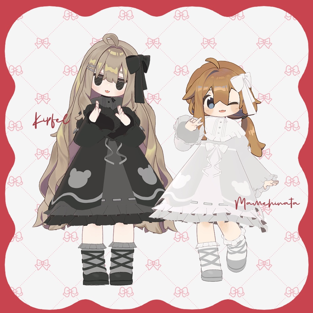 🎀SALE🎀【まめふれんず/ひかるん/リュミィ対応】🧸୨୧kuma teatime୨୧🧸