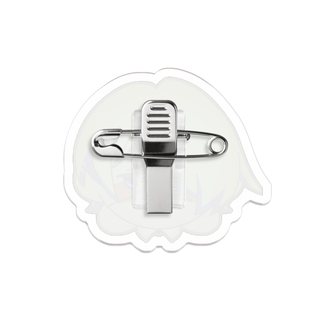 -流星群光-ミニマルアクリルバッジ