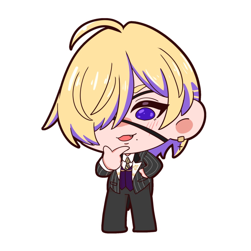 【流星群光】4th Anniversary オーロラアクリルキーホルダー