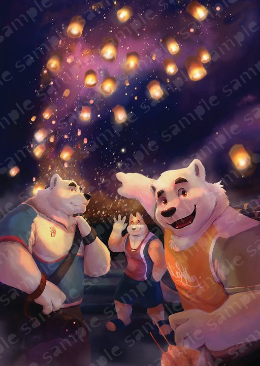 オリジナルケモノポスター7種セット