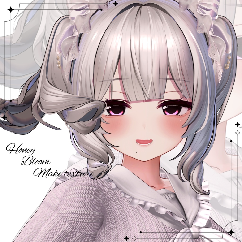 【ミルティナ対応】HoneyBloom make texture