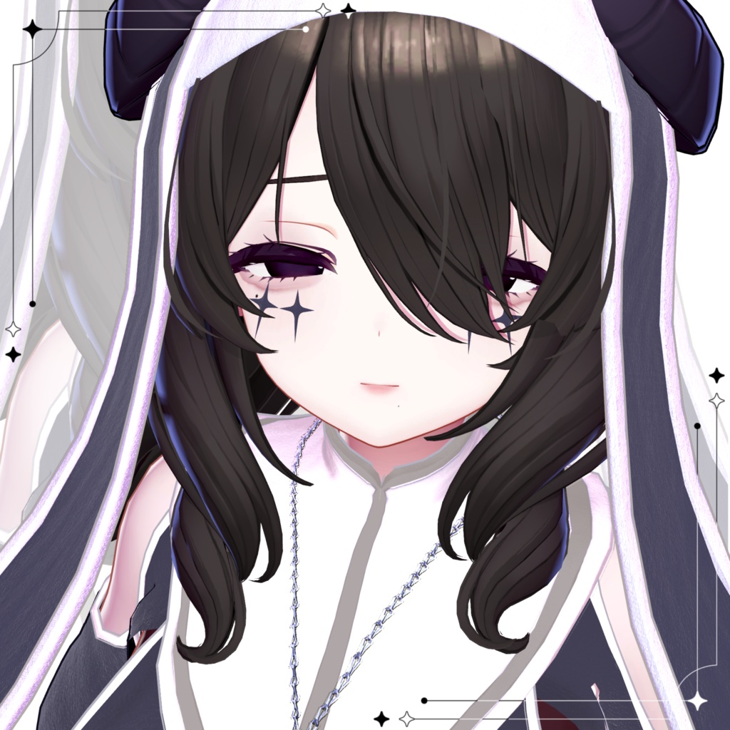 【ミルティナ対応】おまけEye texture付き/Noir Doll.Make up texture