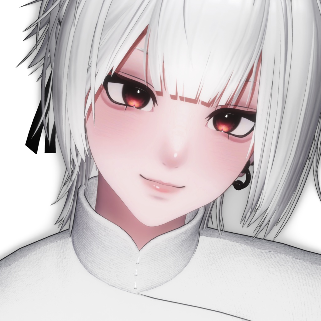 【泣夜 対応】塩顔×中性 make up texture