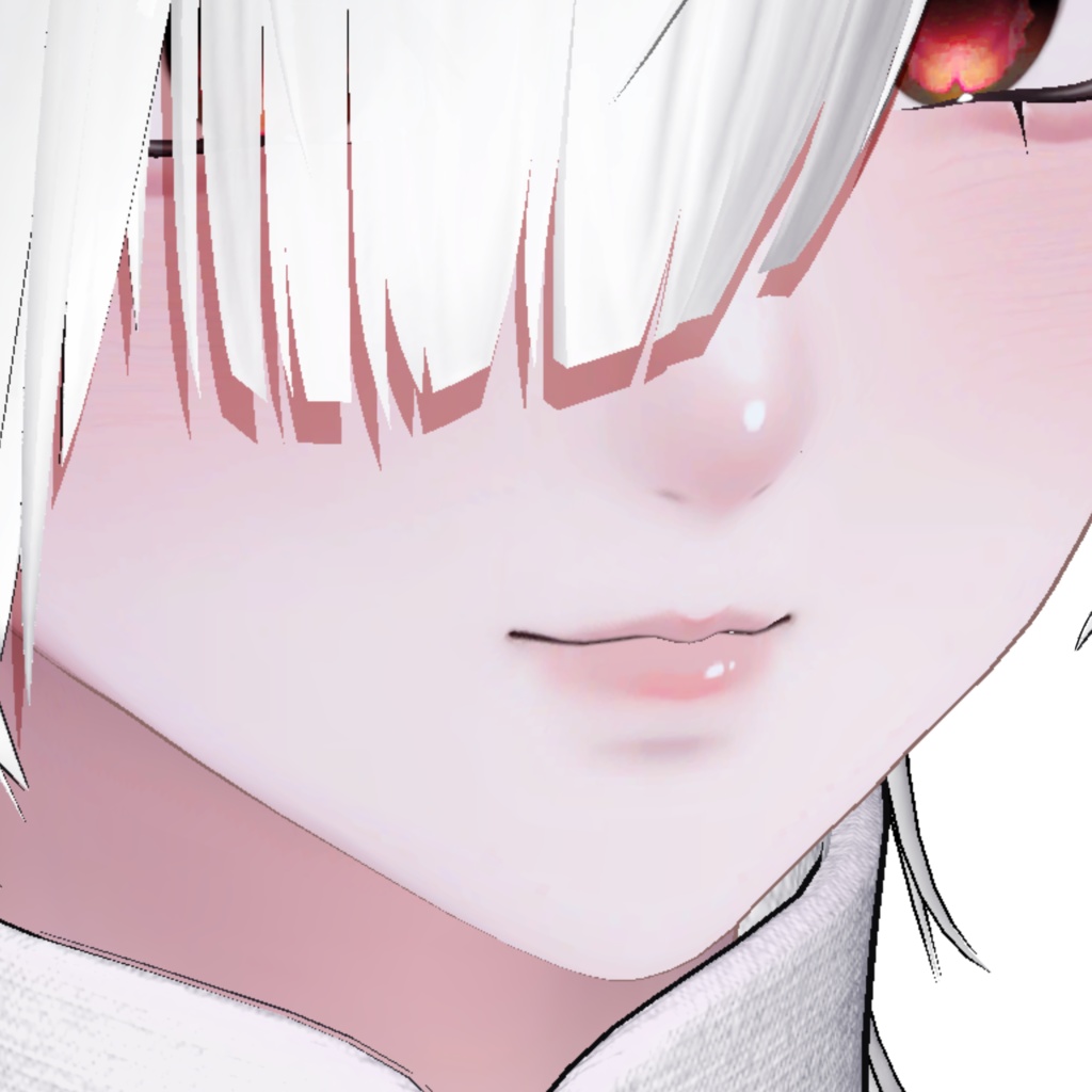 【泣夜 対応】塩顔×中性 make up texture