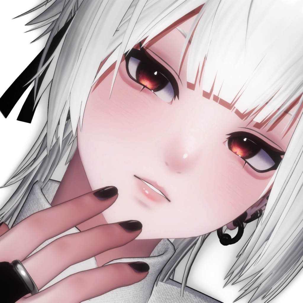 【泣夜 対応】塩顔×中性 make up texture