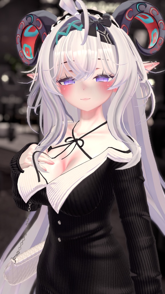 SALE【8アバター対応】Back Twin Hair