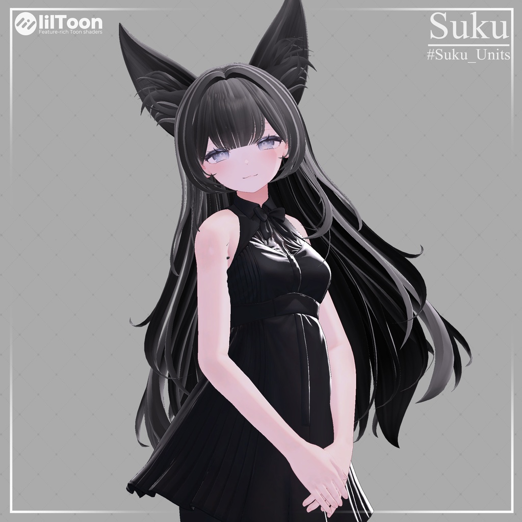 SALE【9アバター対応】Suku_Hair Long