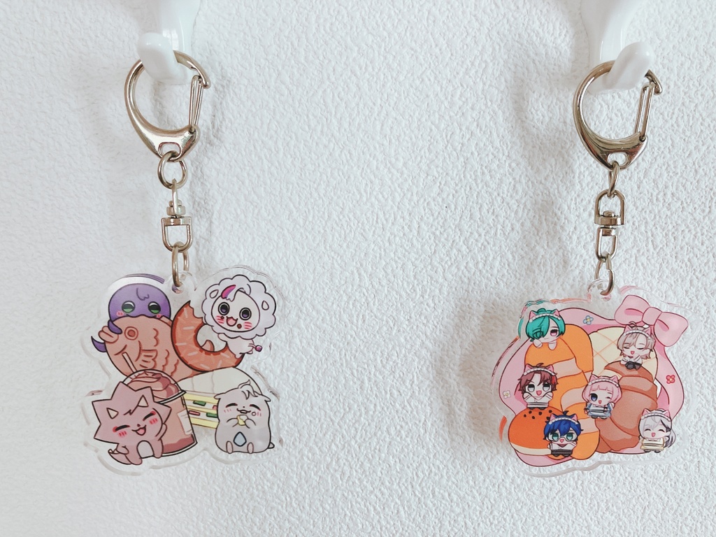 【非公式】もぐもぐアクリルキーホルダー