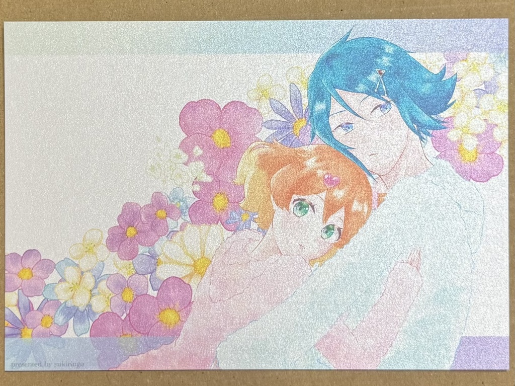 もこもこハヤフレポストカード