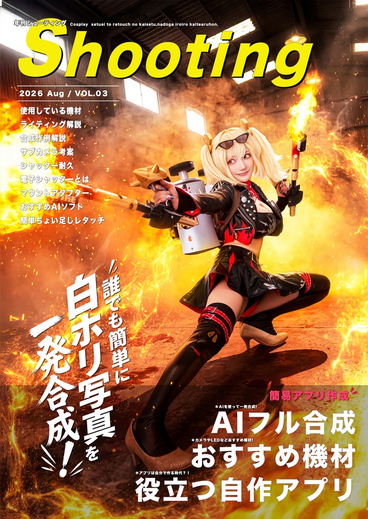 -コスプレ撮影解説本06- 　C108　新刊  <shooting >  