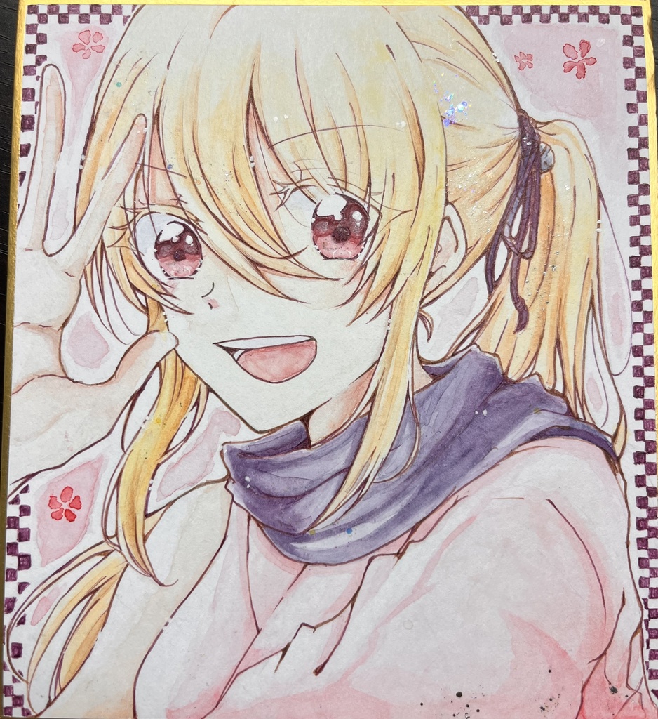 【原画販売】ミニ色紙①