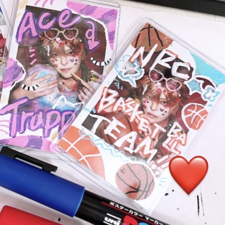 ❤️デコラ落書きチェキ