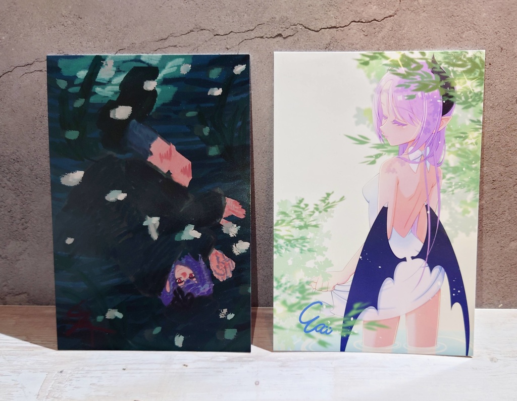 37✕シア 描き下ろしポストカードセット
