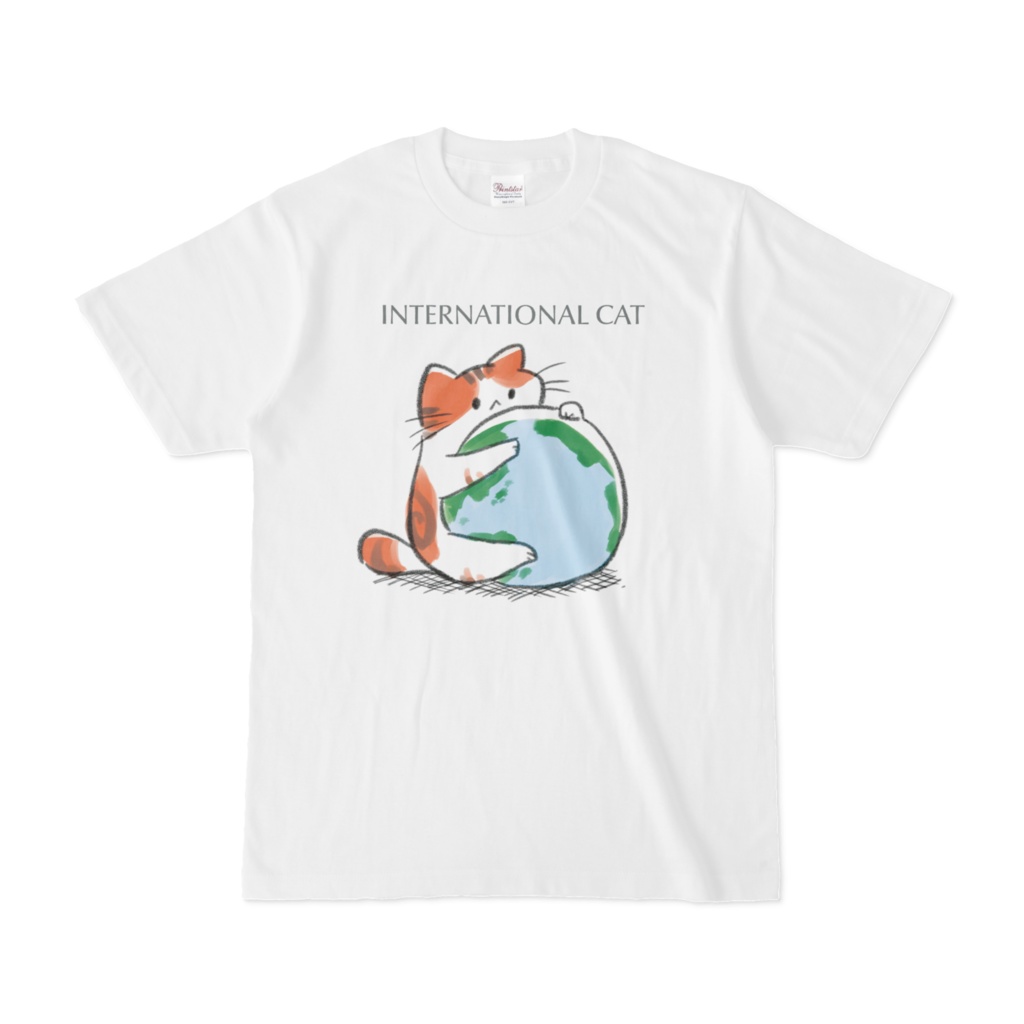 世界猫のTシャツ