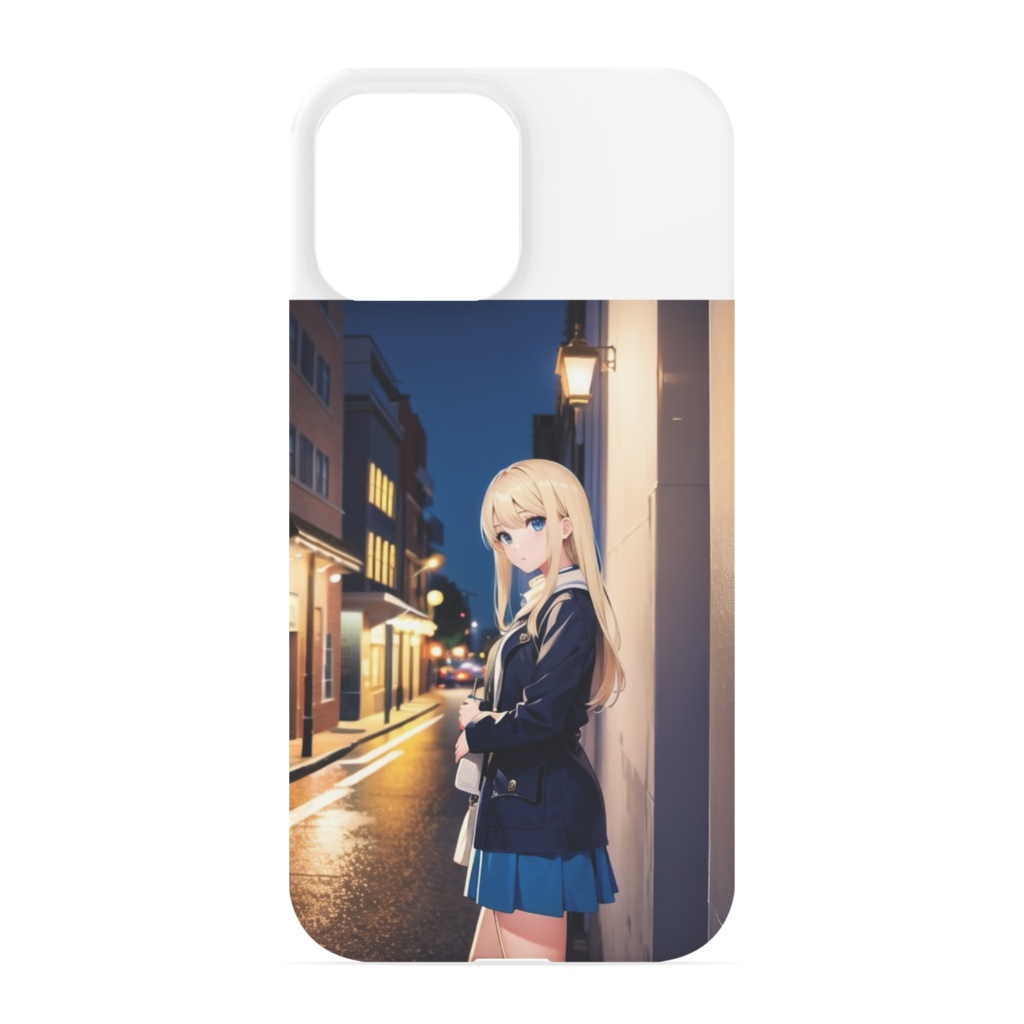 風景と美少女のiPhone 13 Pro Maxケース