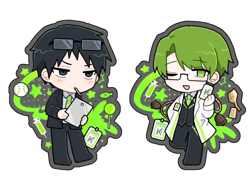 ドンラン＆サムジョ アクキーセット