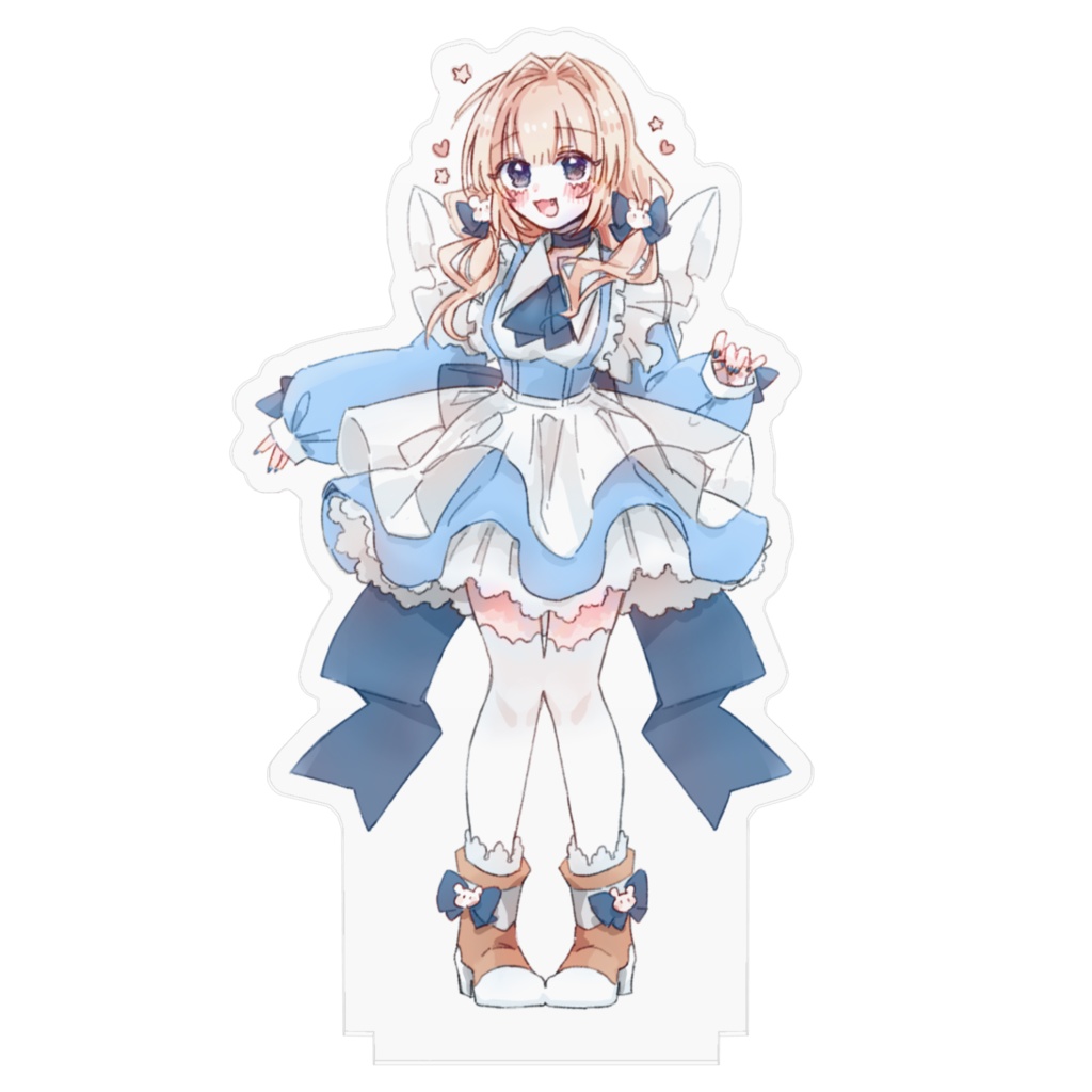 ネネメルカピアロポ〜テ©︎アクリルスタンド(ブルー)