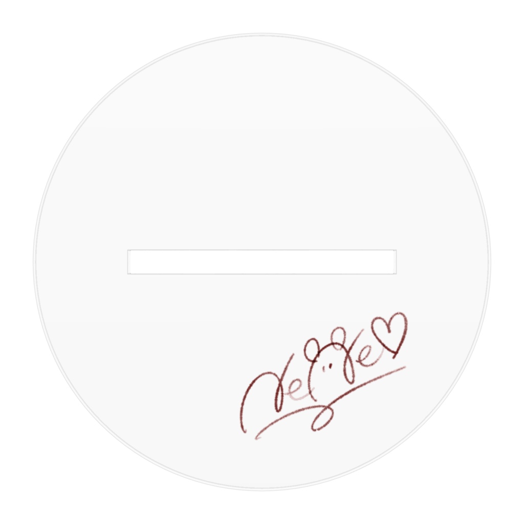 ネネメルカピアロポ〜テ©︎アクリルスタンド(いちばんぼしウィンク)