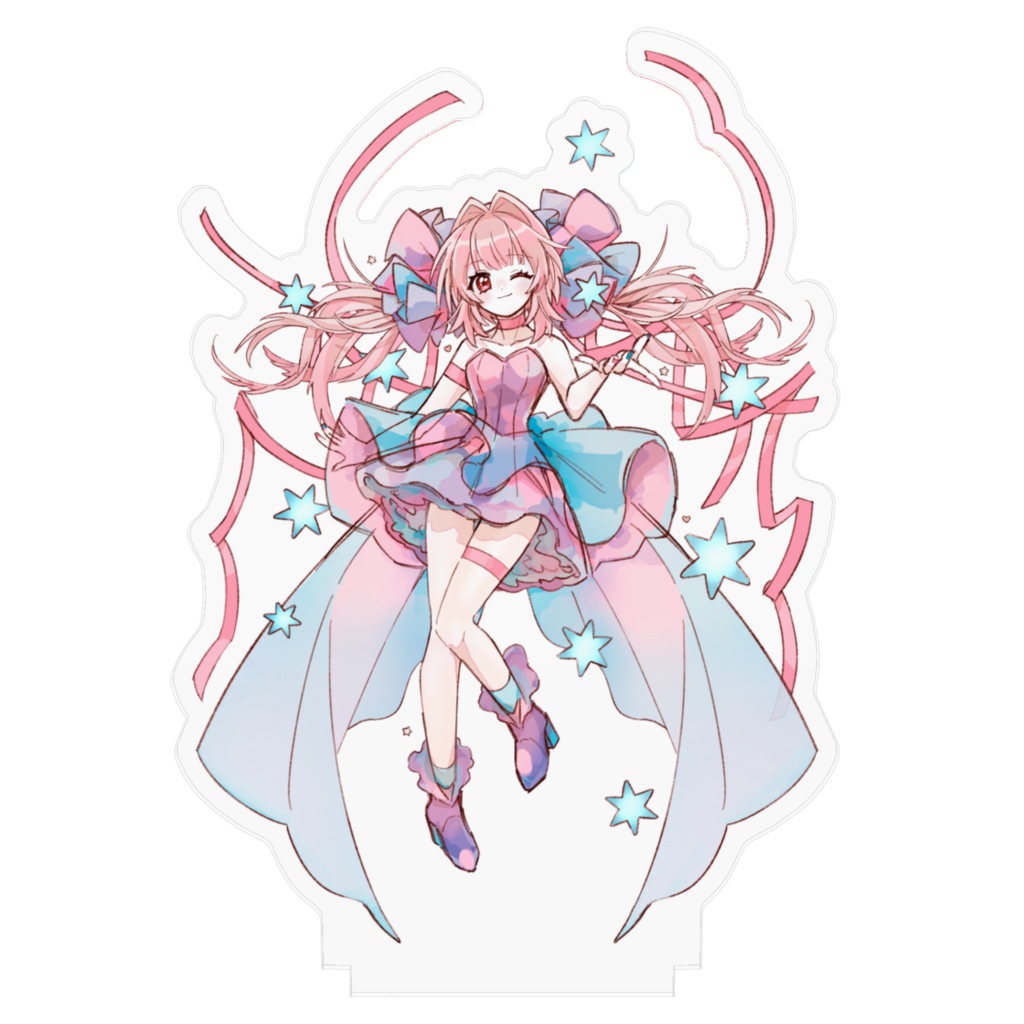 ネネメルカピアロポ〜テ©︎アクリルスタンド(いちばんぼしウィンク)