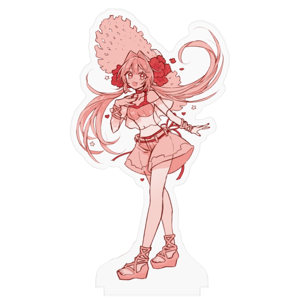 ネネメルカピアロポ〜テ©︎アクリルスタンド(プライベートビーチ)