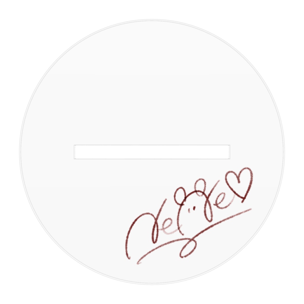 ネネメルカピアロポ〜テ©︎アクリルスタンド(プライベートビーチ)