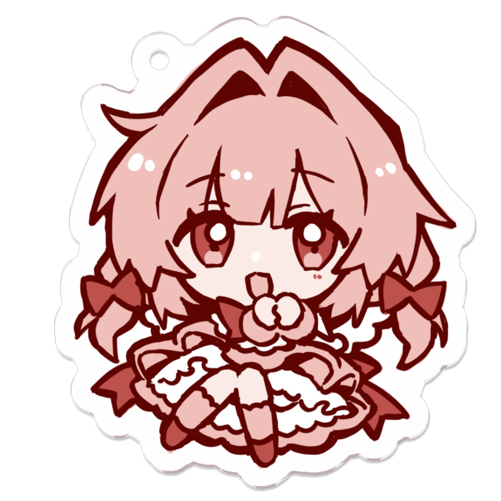 ネネメルカピアロポ〜テ©︎アクリルキーホルダー(うえはーす)