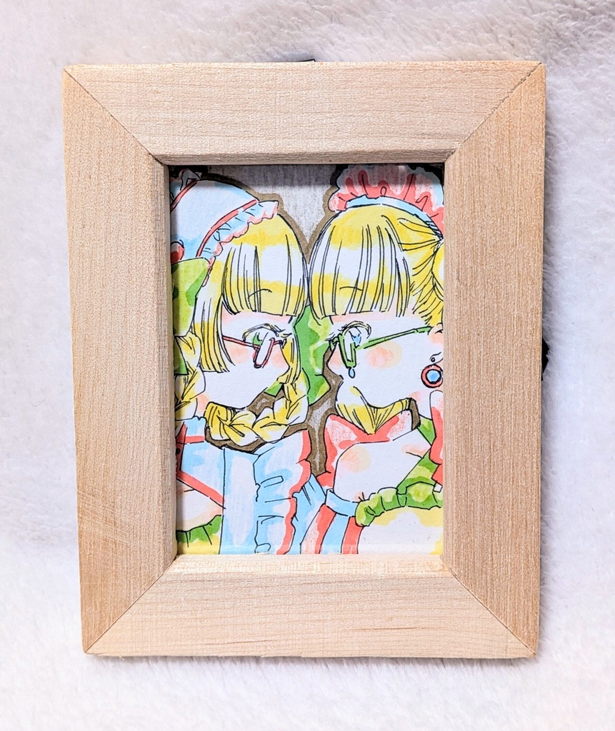 双子ちゃんミニ原画