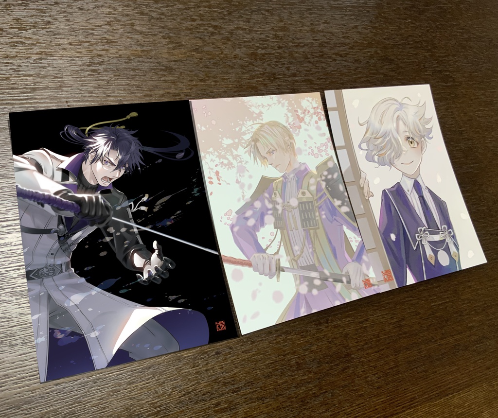 【刀剣乱舞】6色刷りポストカードセット