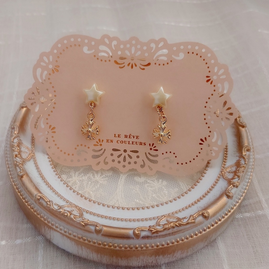 【ときレス】マグネットピアス ぬいちゃん兼用