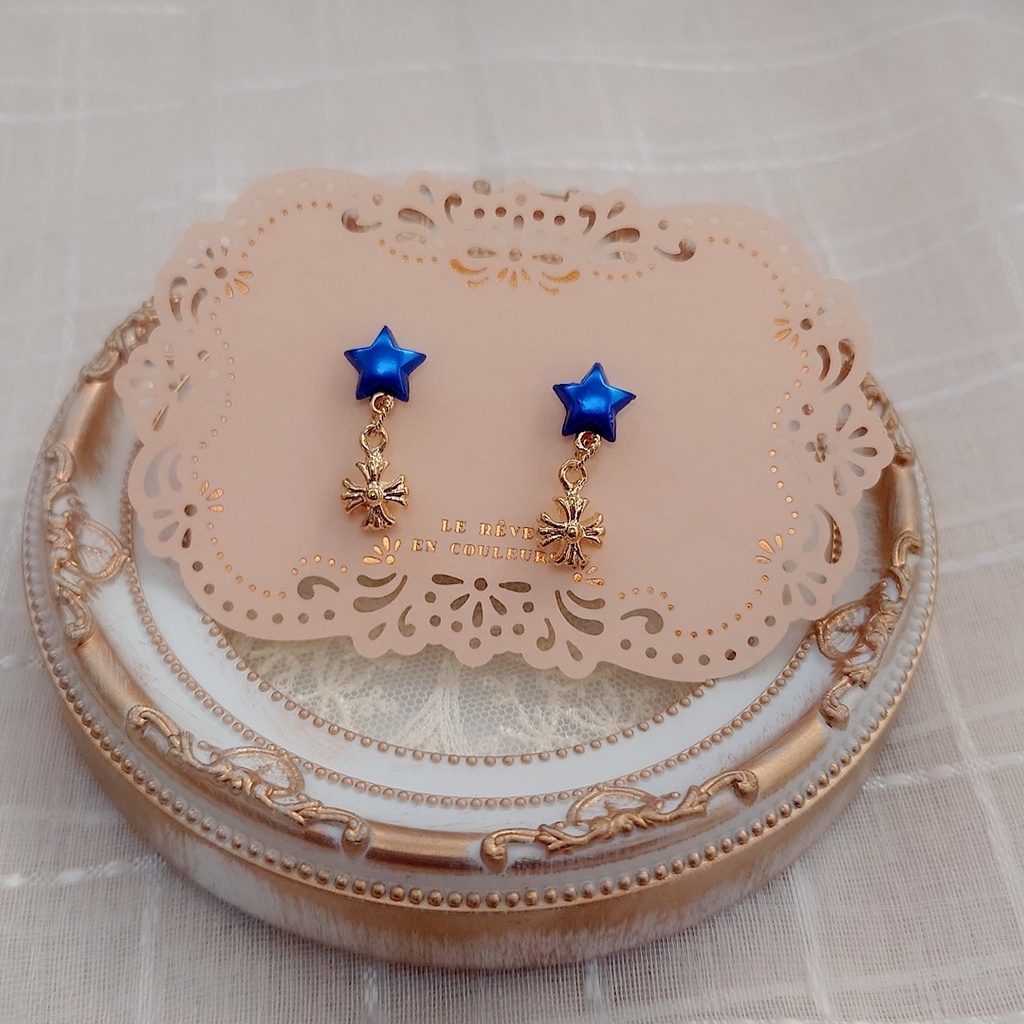 【ときレス】マグネットピアス ぬいちゃん兼用