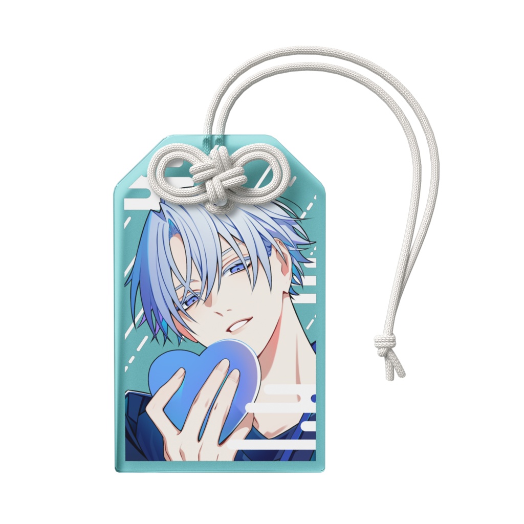 梓世那岐/半透明カラーver_お守り風アクキー