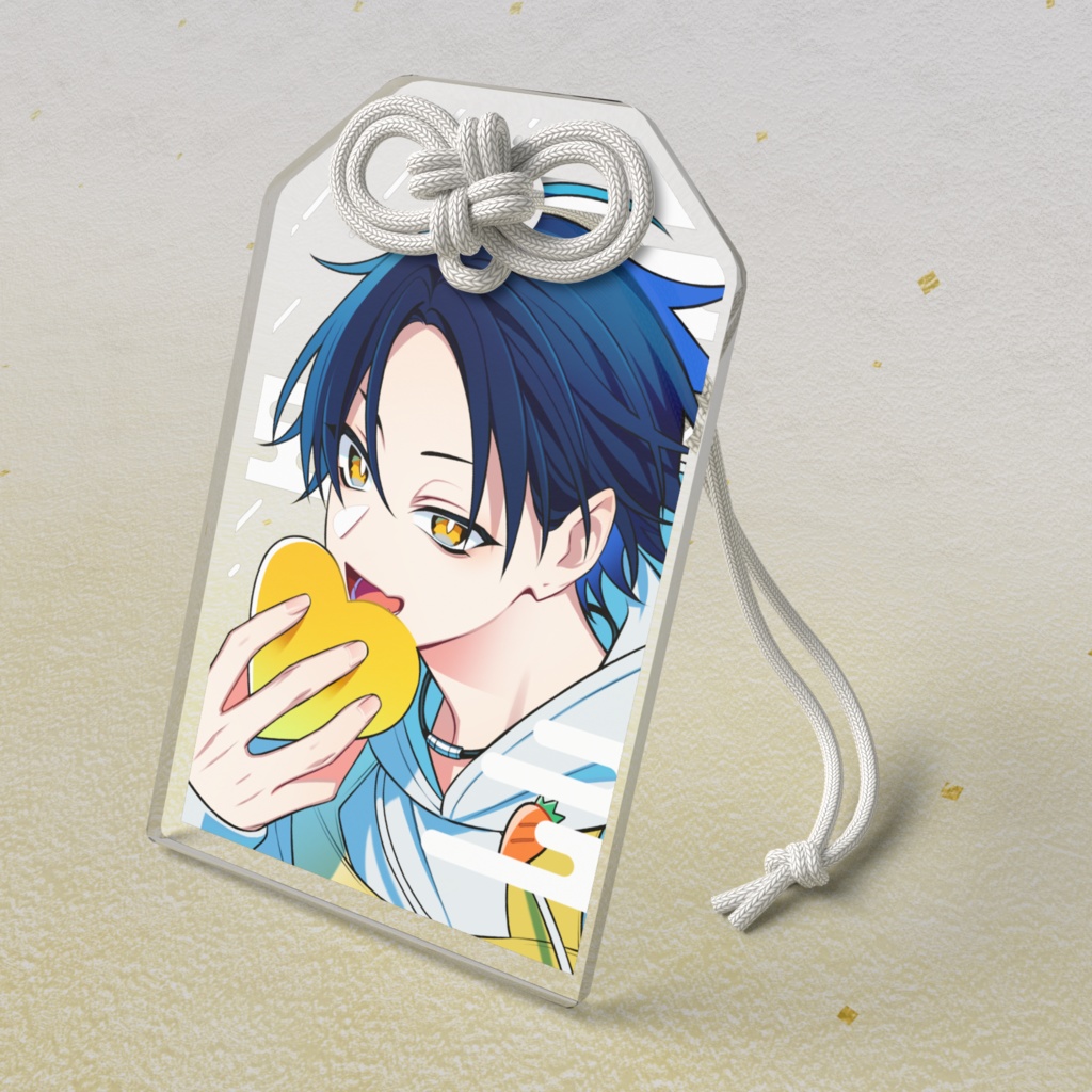 倉間陽太/クリアver_お守り風アクキー