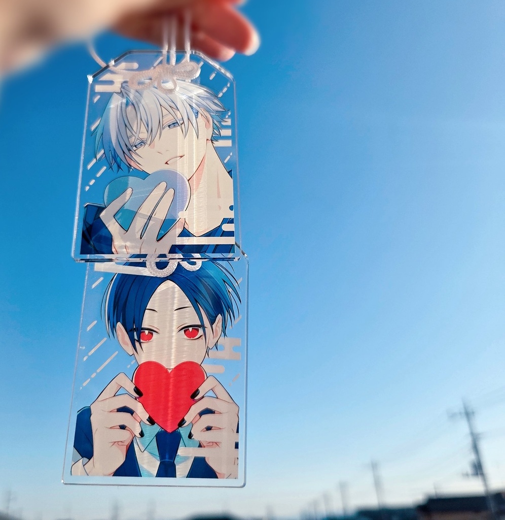 倉間陽太/クリアver_お守り風アクキー