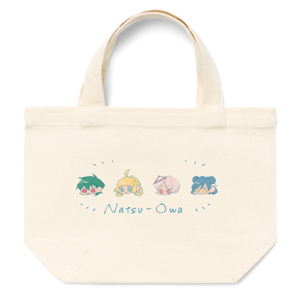 もち&ミニ夏オワ🌻トートバッグ