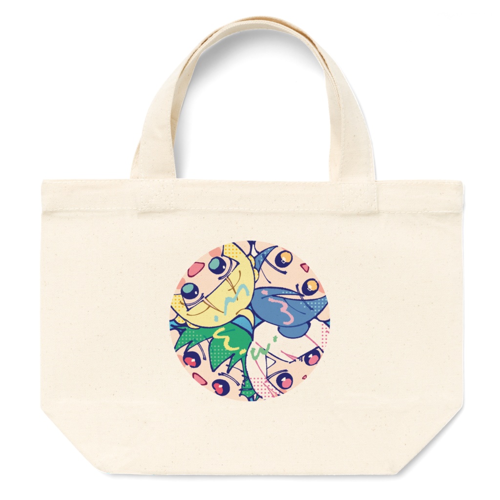もち&ミニ夏オワ🌻トートバッグ