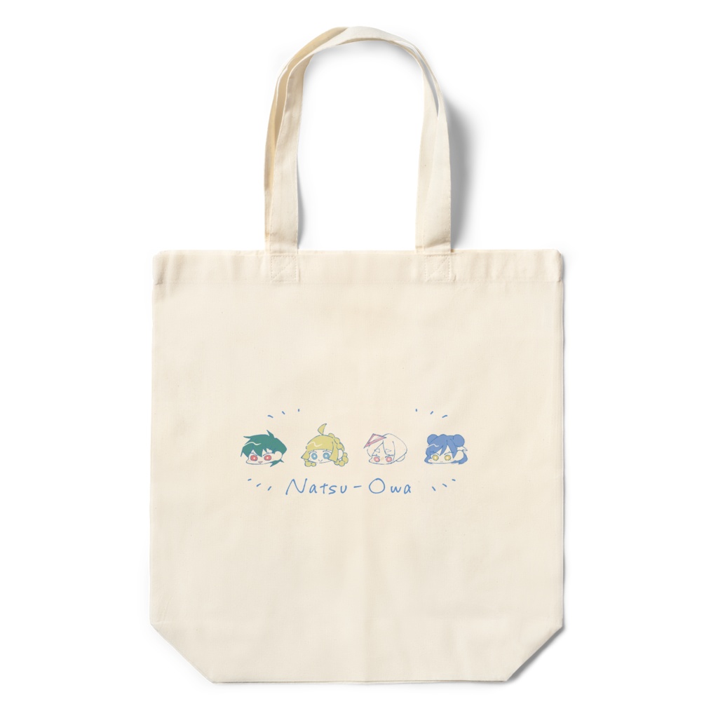 もち&ミニ夏オワ🌻エコバッグ