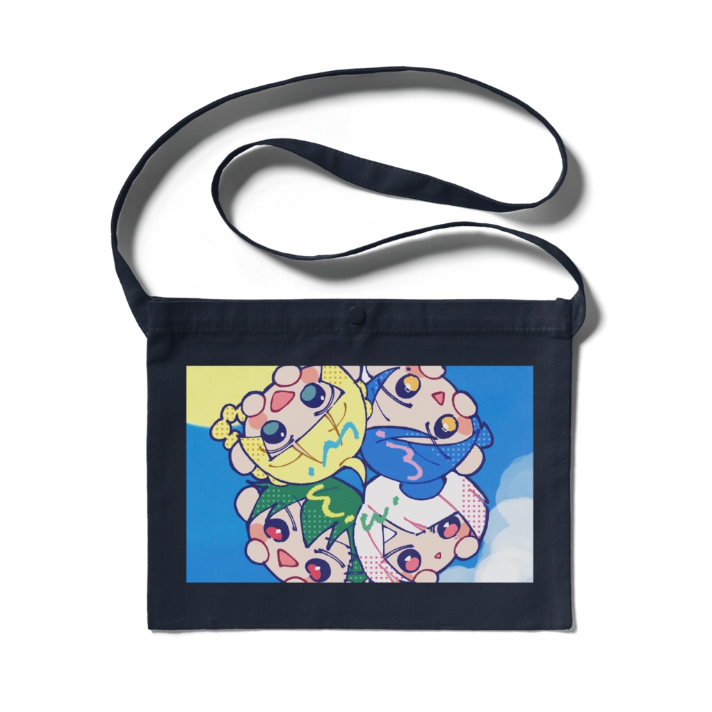 もち&ミニ夏オワ🌻サコッシュ