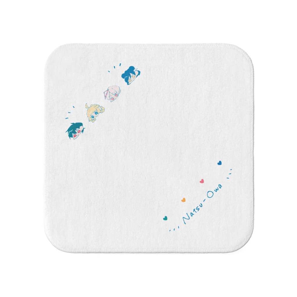 もち&ミニ夏オワ🌻タオル