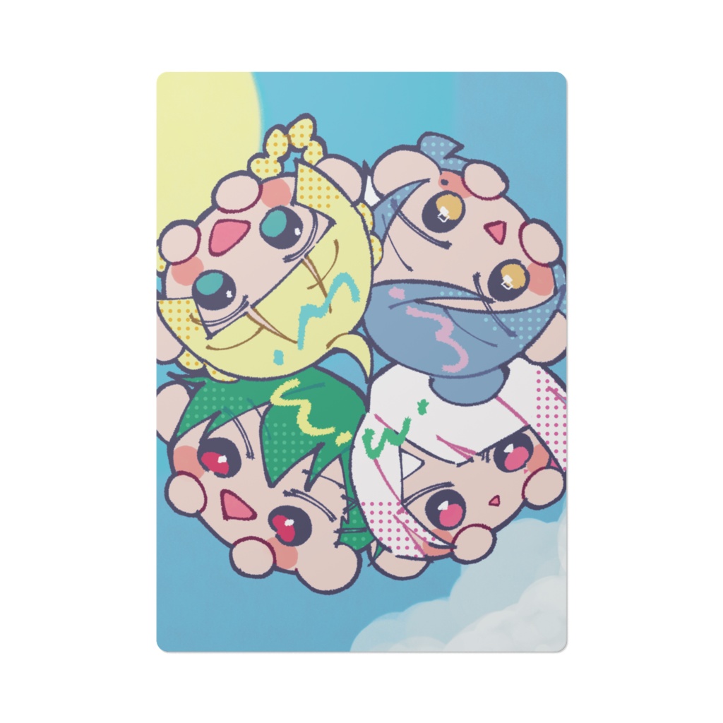 もち夏オワ🌻下敷き