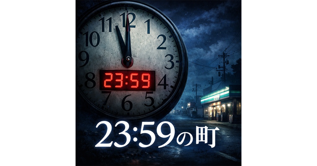 【AIキーパーシリーズ #01】23:59の町