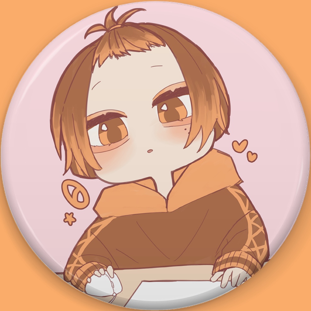 缶バッジ03　ゲーム実況　